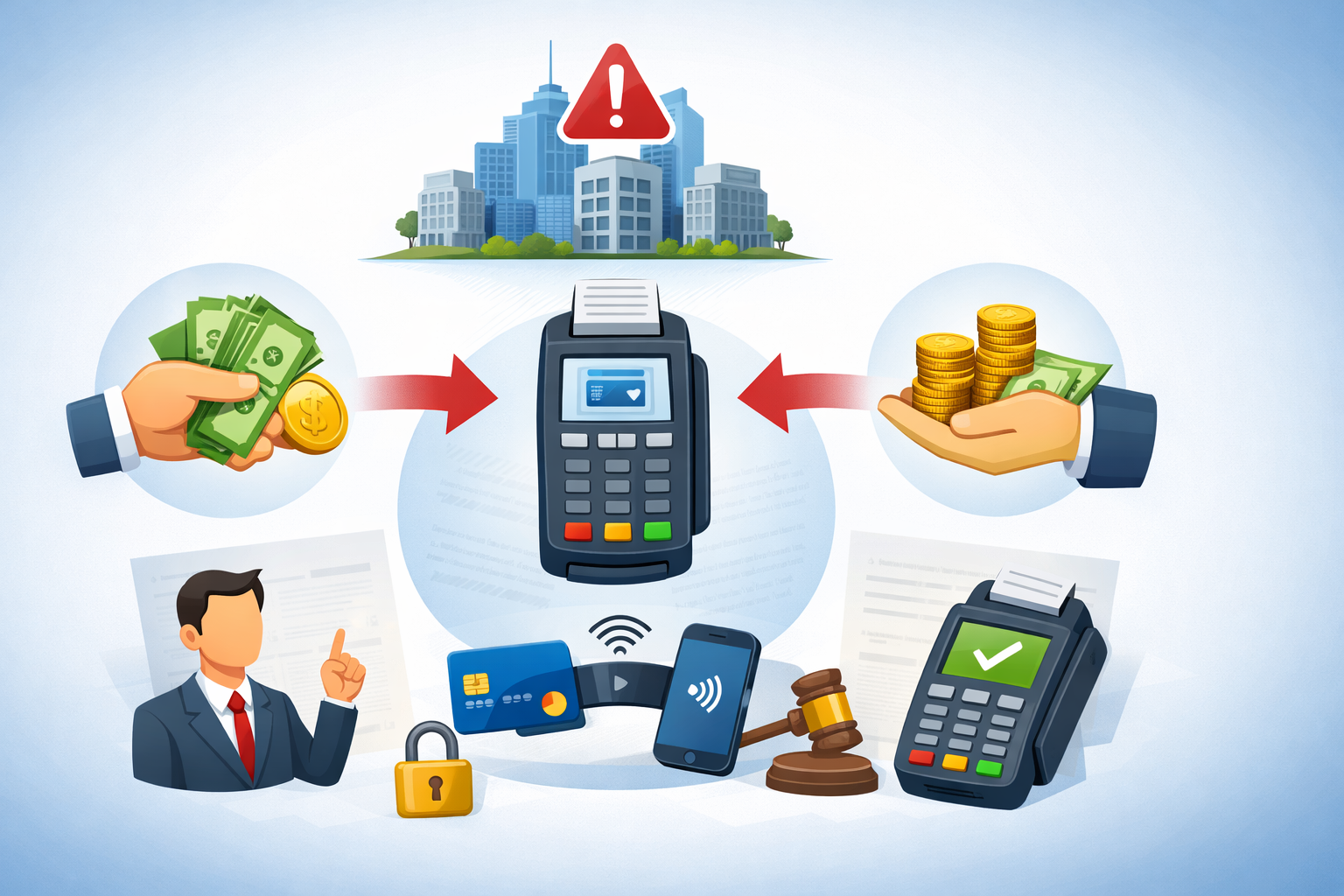 Firmele au obligația de a deține un terminal POS dacă plătesc sau încasează sume cash