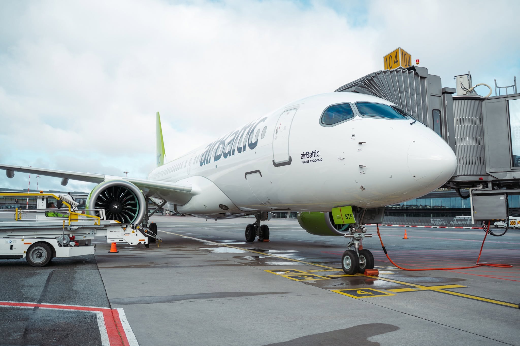 Avion airBaltic, sursa: AirBaltic/Facebook