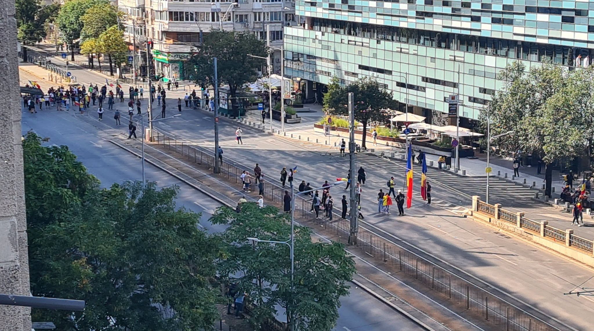 Protest din Piața Victoriei din 15 septembrie, sursa foto: Sorin Ioniță/Facebook